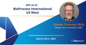 Read more about the article Join Steven Chamow at Bioprocess International US West on March 29-31, 2021